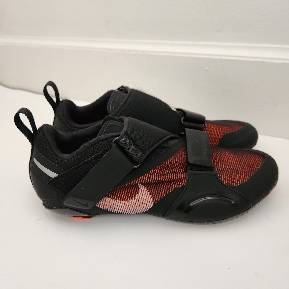Nike SuperRep Women's Indoor Cycling Shoes Athletic Black Red Silver Size 8 NEW